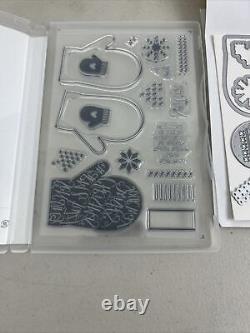 SMITTEN MITTENS Stamp Set & MANY MITTENS Framelits By Stampin Up New Winter