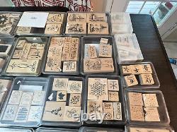 STAMPIN' STAMPIN UP SETS Lot of 286 total stamps 53 Sets