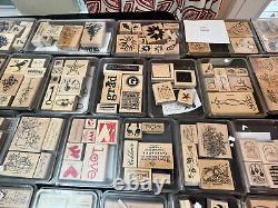 STAMPIN' STAMPIN UP SETS Lot of 286 total stamps 53 Sets