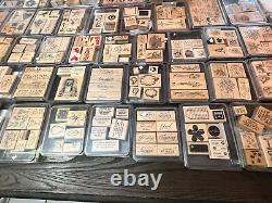 STAMPIN' STAMPIN UP SETS Lot of 286 total stamps 53 Sets