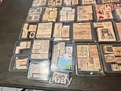 STAMPIN' STAMPIN UP SETS Lot of 286 total stamps 53 Sets