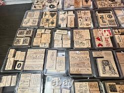 STAMPIN' STAMPIN UP SETS Lot of 286 total stamps 53 Sets