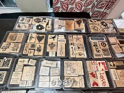 STAMPIN' STAMPIN UP SETS Lot of 286 total stamps 53 Sets