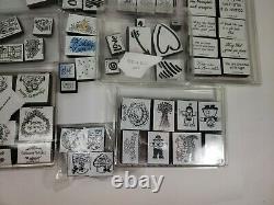 STAMPIN UP! 22 Foam Stamp Sets & Some Loose Ones. Some Missing In The Sets