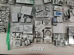 STAMPIN UP! 22 Foam Stamp Sets & Some Loose Ones. Some Missing In The Sets