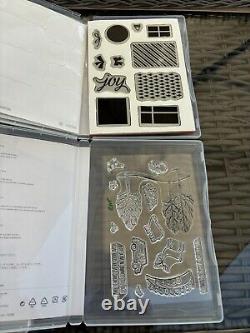 STAMPIN' UP! 32 Christmas Holiday Stamp Sets Hostess Retired Photopolymer Cling