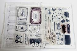 STAMPIN' UP! Bundle JAR OF HAUNTS CHEER LOVE SWEET THOUGHTS + EVERYDAY JARS DIES