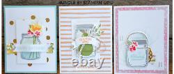 STAMPIN' UP! Bundle JAR OF HAUNTS CHEER LOVE SWEET THOUGHTS + EVERYDAY JARS DIES