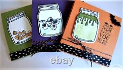 STAMPIN' UP! Bundle JAR OF HAUNTS CHEER LOVE SWEET THOUGHTS + EVERYDAY JARS DIES