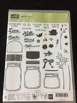 STAMPIN' UP! JAR of HAUNTS, CHEER, LOVE, SHARING Stamps and FRAMELITS! Comp Set