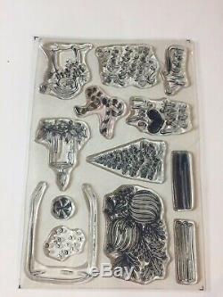 STAMPIN' UP! JAR of HAUNTS, CHEER, LOVE, SHARING Stamps and FRAMELITS! Comp Set