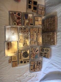 STAMPIN UP LOT 140+ Stamps 1995-2007 16 Sets