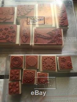 STAMPIN' UP LOT 17 Sets Retired Some New 150+ All Different Holidays Alphabet