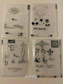 STAMPIN' UP! LOT 28 SETS, Punch, Dies, Fast Fuse, and more New and Used