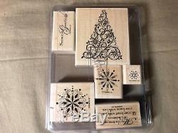 STAMPIN UP LOT OF 16 SETS, 1 set is-SNOW SWIRLED see pictures