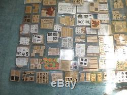 STAMPIN UP Lot of 104 Sets & 442 more individual STAMPS, Over 1150 Stamps total