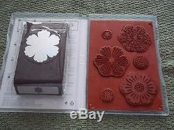 STAMPIN UP MIXED BUNCH STAMP SET WITH BLOSSOM PUNCH THAT IS BRAND NEW