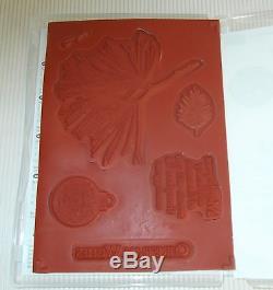 STAMPIN UP ORNAMENTAL PINE STAMP SET FOR HOLIDAY-CHRISTMAS