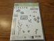 STAMPIN UP PAINTED PETALS 13 PIECE PHOTOPOLYMER STAMP SET FLOWERS & SAYINGS