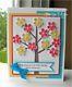 STAMPIN UP SEASON OF FRIENDSHIP Tree Used Wood Mount Rubber 6 Stamp Set