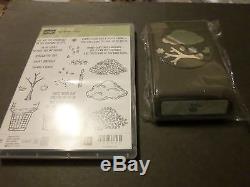 STAMPIN UP SPRINKLES OF LIFE 22 PC PHOTOPOLYMER STAMP SET & TREE BUILDER PUNCH