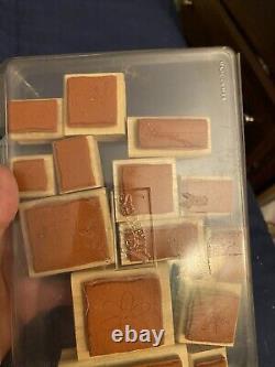 STAMPIN UP over 200 HUGE LOT 13+ Sets MANY RETIRED ALMOST ALL NEW