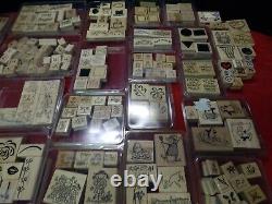 STAMPIN' UP stamp collection set 1995-2002 lot