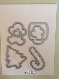 STAMPIN UP wood Stamp Set Scentsational Season and Holiday Collection Framelits