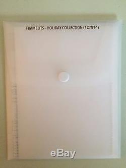 STAMPIN UP wood Stamp Set Scentsational Season and Holiday Collection Framelits