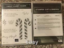 SWEET CANDY CANES Cling Stamp & Die Set Bundle By Stampin' Up! New & Unused