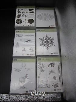 Set of 16 STAMPIN UP! Stamp Collection