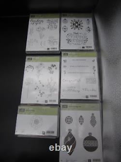 Set of 16 STAMPIN UP! Stamp Collection