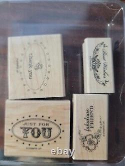 Stampin UP Stamps -12 Sets- Total of 70 Stamps