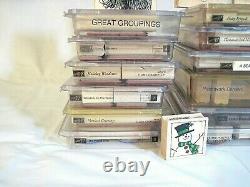 Stampin Up, 101 Stamps, 16 Sets, Mixed Lot, Crafts, Winter, Christmas