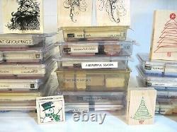 Stampin Up, 101 Stamps, 16 Sets, Mixed Lot, Crafts, Winter, Christmas