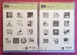 Stampin Up! 25 & and Counting Clear Mount Stamp Set Christmas Advent Calendar