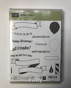Stampin' Up 5 Banner Themed Stamp Sets, Plus Dies And Matching Punch NLA