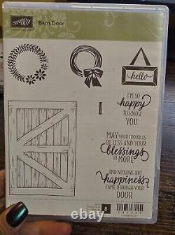 Stampin Up 6 Sets Dies And Stamps Rubber And Photopolymer Polymer Lot