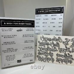 Stampin Up A Wish For Everything Stamp Set And Word Wishes Dies