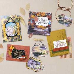 Stampin' Up! - AUTUMN EXPRESSIONS SUITE Stamp Set, Dies, DSP, Ribbon, +2 More NEW