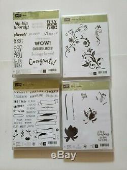 Stampin' Up All New Stamp Sets Including Bravo and 15 Others