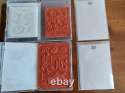 Stampin Up Animals & Kids Lot Stamp Sets & Dies, DSP All New Unless Indicated