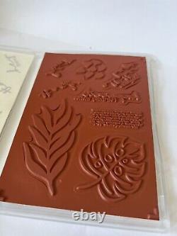 Stampin Up! Artfully Layered Stamp Set & Tropical Layers Dies NEW NEVER OPENED