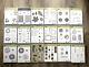 Stampin' Up Assorted Lot of 18 Stamp Sets Seasonal Large Variety