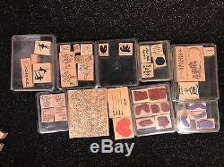 Stampin Up Assorted Set 160+ Stamps, Scissors, Templates etc