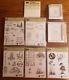 Stampin Up Assorted Stamps 5 Sets and Supplies New