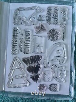 Stampin' Up! BEARY CUTE Photopolymer SSPunchDSPRibbonMemories Card Pack&Enve