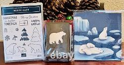 Stampin Up BEARY CUTE STAMP SET, PUNCH & BEARY CHRISTMAS DSP SAMPLER PACK BUNDLE