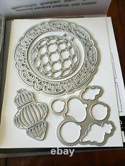 Stampin Up Beautiful Baubles Stamp Set and coordinating Thinlits RETIRED