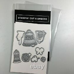 Stampin Up Bells Are Ringing Stamp Set And Detailed Bells Dies Christmas NEW